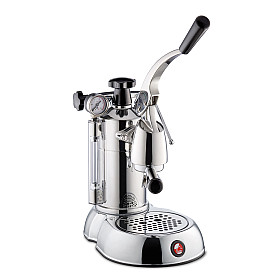 La Pavoni - Manuell espressomaskin, kromad mässing