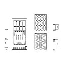 mQuvée - BeerServer 40 BS40-700 - Ölkyl ner till -4°C, 84 burkar mQuvée - BeerServer 40 BS40-700 - Ölkyl ner till -4°C, 84 burkar