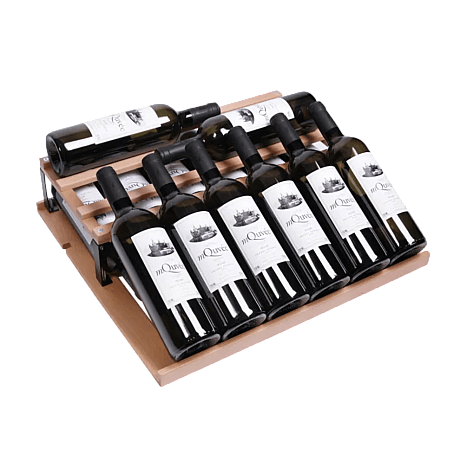 mQuvée - Displayhylla WineCave 60D/102/187 - För lutande flaskor