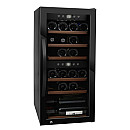 mQuvée - WineExpert 24 Fullglass Black - Vinkyl 24 flaskor, 2 zoner mQuvée - WineExpert 24 Fullglass Black - Vinkyl 24 flaskor, 2 zoner