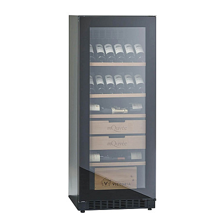 mQuvée - Velvet 100 Glass - Vinlagringsskåp 154 flaskor mQuvée - Velvet 100 Glass - Vinlagringsskåp 154 flaskor