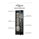 mQuvée - Velvet 100 Glass - Vinlagringsskåp 154 flaskor mQuvée - Velvet 100 Glass - Vinlagringsskåp 154 flaskor