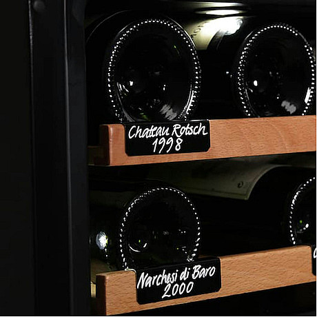 mQuvée - Vinetiketter WineExpert 5-pack - Etiketthållare med glaspenna