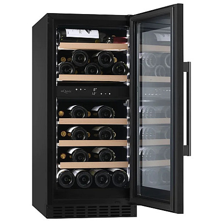 mQuvée - WCD40FGB-800 - Inbyggd WineCave 800, 34 flaskor, 40 cm, svart