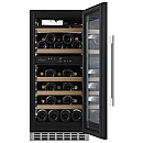 mQuvée - WCD40S-800 - Inbyggd WineCave 800, 34 flaskor, 40 cm, rostfri