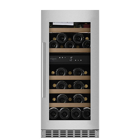 mQuvée - WCD40S-800 - Inbyggd WineCave 800, 34 flaskor, 40 cm, rostfri