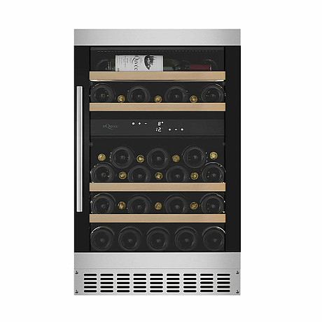 mQuvée - WineCave 50D Modern - Vinkyl 39 flaskor med 2 zoner