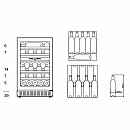 mQuvée - WineCave 50D Modern - Vinkyl 39 flaskor med 2 zoner