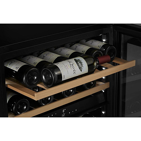 mQuvée - WineCave 780 60D Anthracite - Vinkyl 53 flaskor, 2 zoner