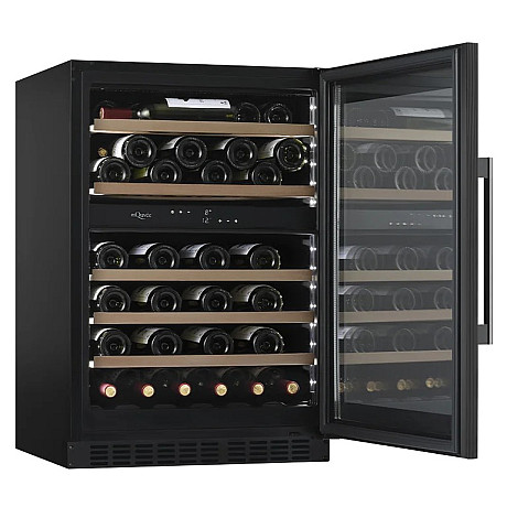 mQuvée - WCD60FGB-800 - Inbyggd WineCave 800, 53 flaskor, 60 cm, svart