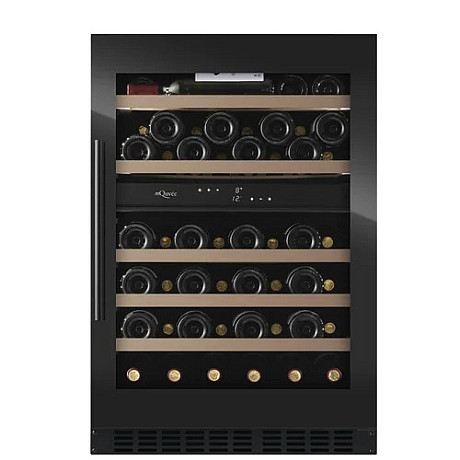 mQuvée - WCD60FGB-800 - Inbyggd WineCave 800, 53 flaskor, 60 cm, svart