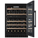 mQuvée - WCD60FGB-800 - Inbyggd WineCave 800, 53 flaskor, 60 cm, svart