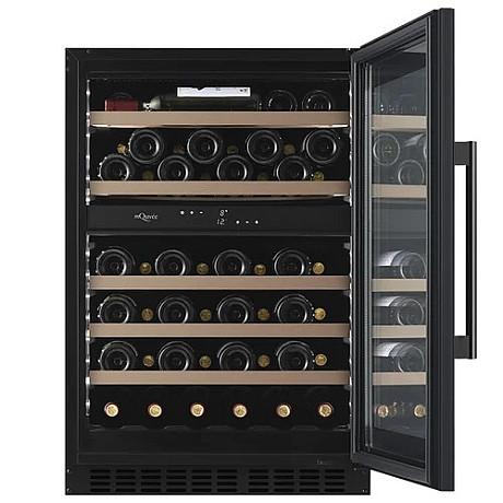 mQuvée - WCD60FGB-800 - Inbyggd WineCave 800, 53 flaskor, 60 cm, svart