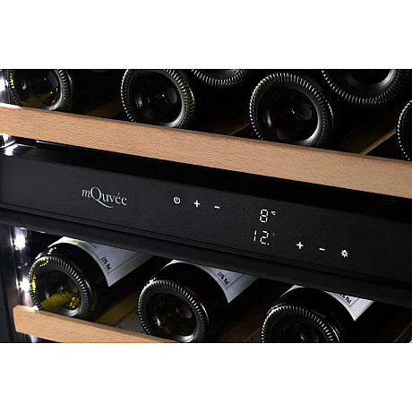mQuvée - WCD60FGB-800 - Inbyggd WineCave 800, 53 flaskor, 60 cm, svart