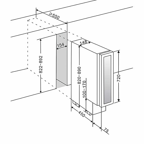 mQuvée - WineCave WCS15AB