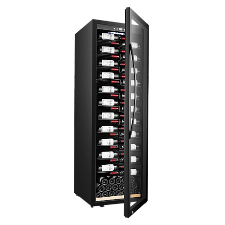 mQuvée - WineExpert 192 Label-view - Vinkyl 153 flaskor med displayhyllor