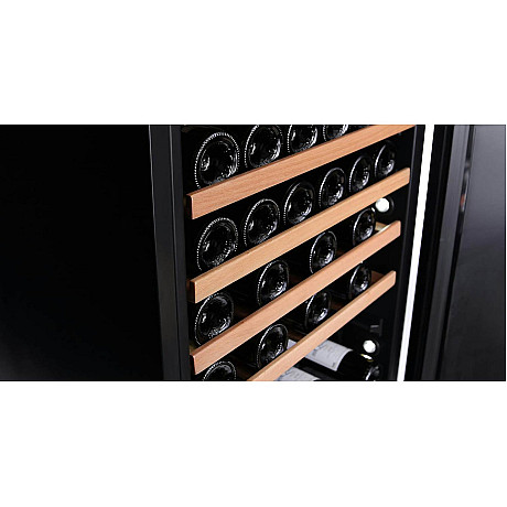 mQuvée - WineStore 177 - Vinlagringsskåp 126 flaskor, 15 hyllplan