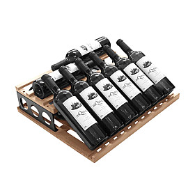 Tillbehör vinkylskåp mQuvée - Displayhylla Velvet 125 - För 13 flaskor