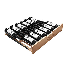 Tillbehör vinkylskåp mQuvée - Utdragbar hylla Velvet 220 - Plats för 12 flaskor