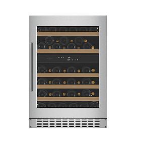 Vinkyl inbyggnad mQuvée - WineCave 780 60D Stainless - Vinkyl 53 flaskor, 2 zoner