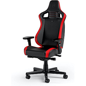 Noblechairs - EPIC Compact svart/carbon/röd