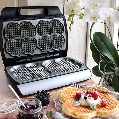 Åviken - Våffeljärn Dubbelt Elegance 910.2 Keramiskt Sound