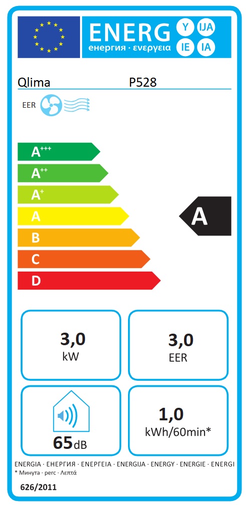 Qlima - P528 Portabel AC