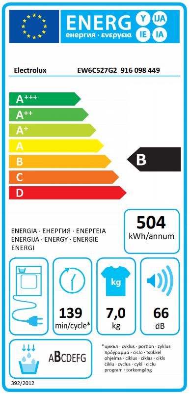 Electrolux - EW2F3048R9 - EW6C527G2