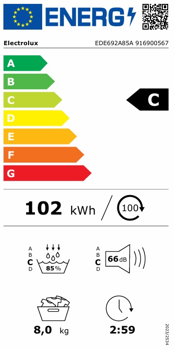 Electrolux - EFE692AX4A-EDE692A85A