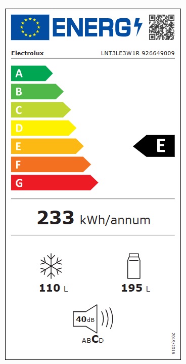 Electrolux - LNT3LE3W1R