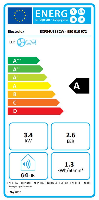 Electrolux - EXP34U338CW