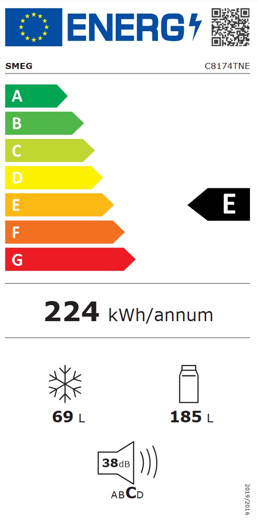 Smeg - C8174TNE - Integrerad