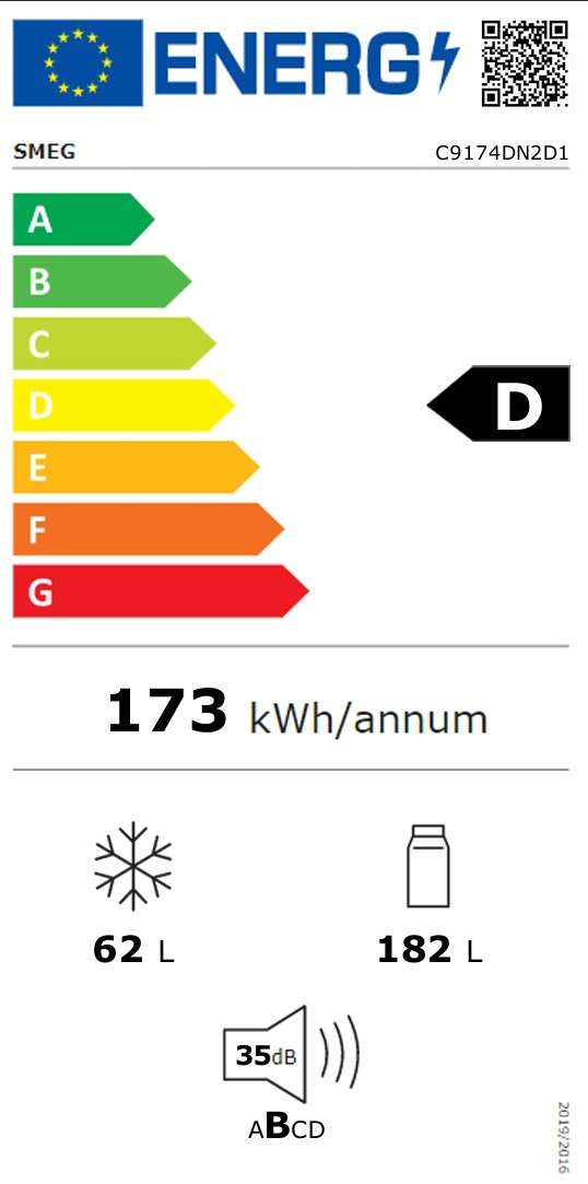 Smeg - C9174DN2D1 - NoFrost & LCD display