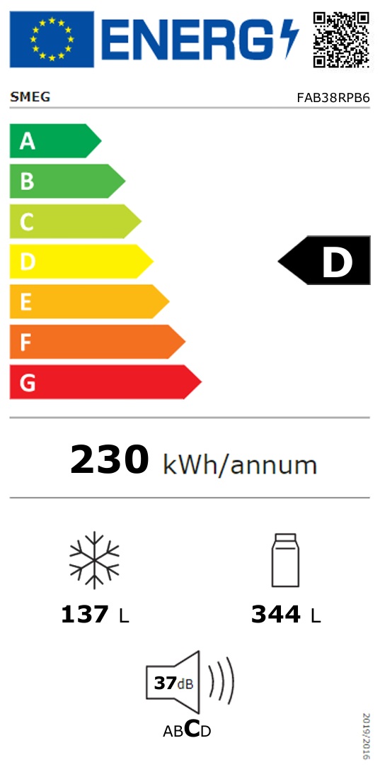 Smeg - FAB38RPB6 Smeg - FAB38RPB6