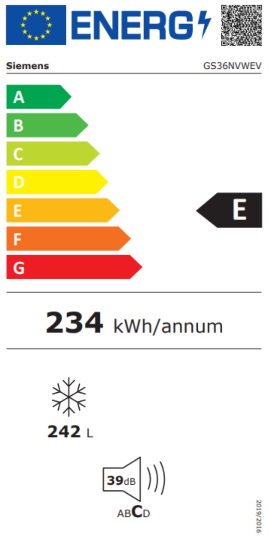 Siemens - GS36NVWEV - Outlet