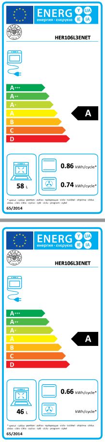 Bertazzoni - HER106L3ENET 100 cm, Trippelugn, Mattsvart, Heritage-serien