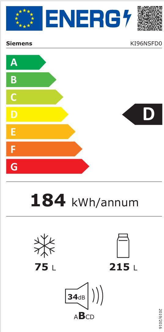 Siemens - KI96NSFD0 - iQ300 - Outlet