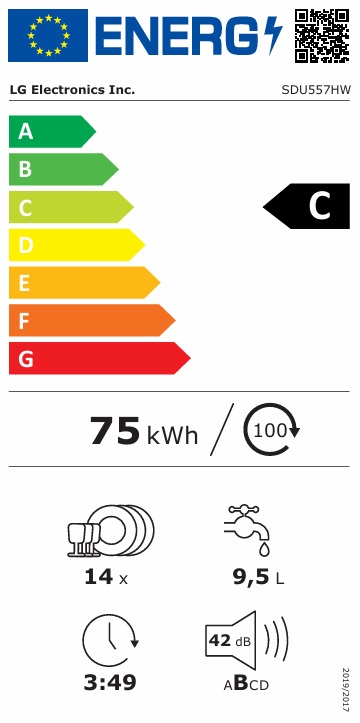 LG - SDU557HW - AutoOpenDry med WIFI LG - SDU557HW - AutoOpenDry med WIFI