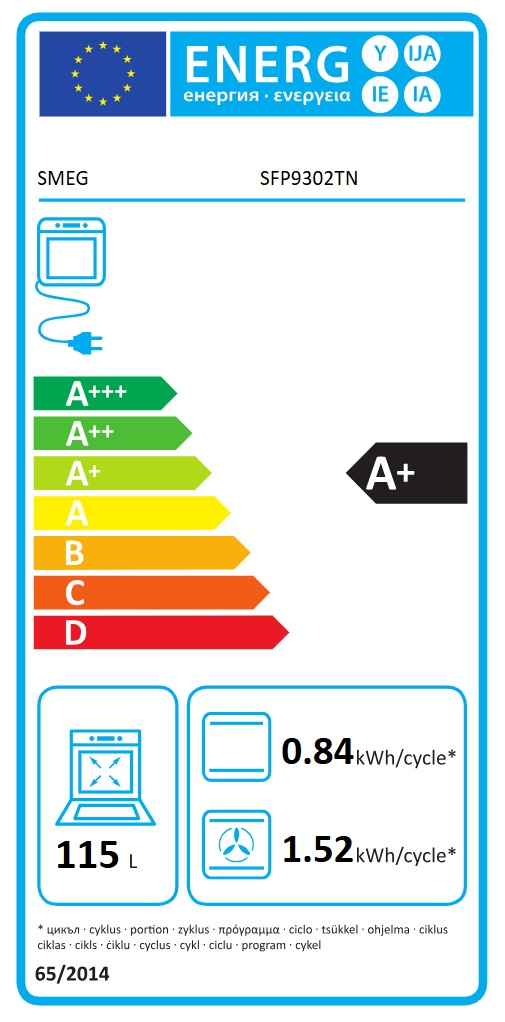 Smeg - SFP9302TN - Mattsvart