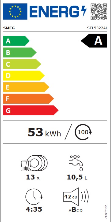 Smeg - STL5322AL - Integrerad