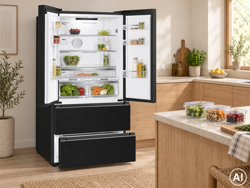 Smeg FQ55FKDD med funktion för snabbinfrysning